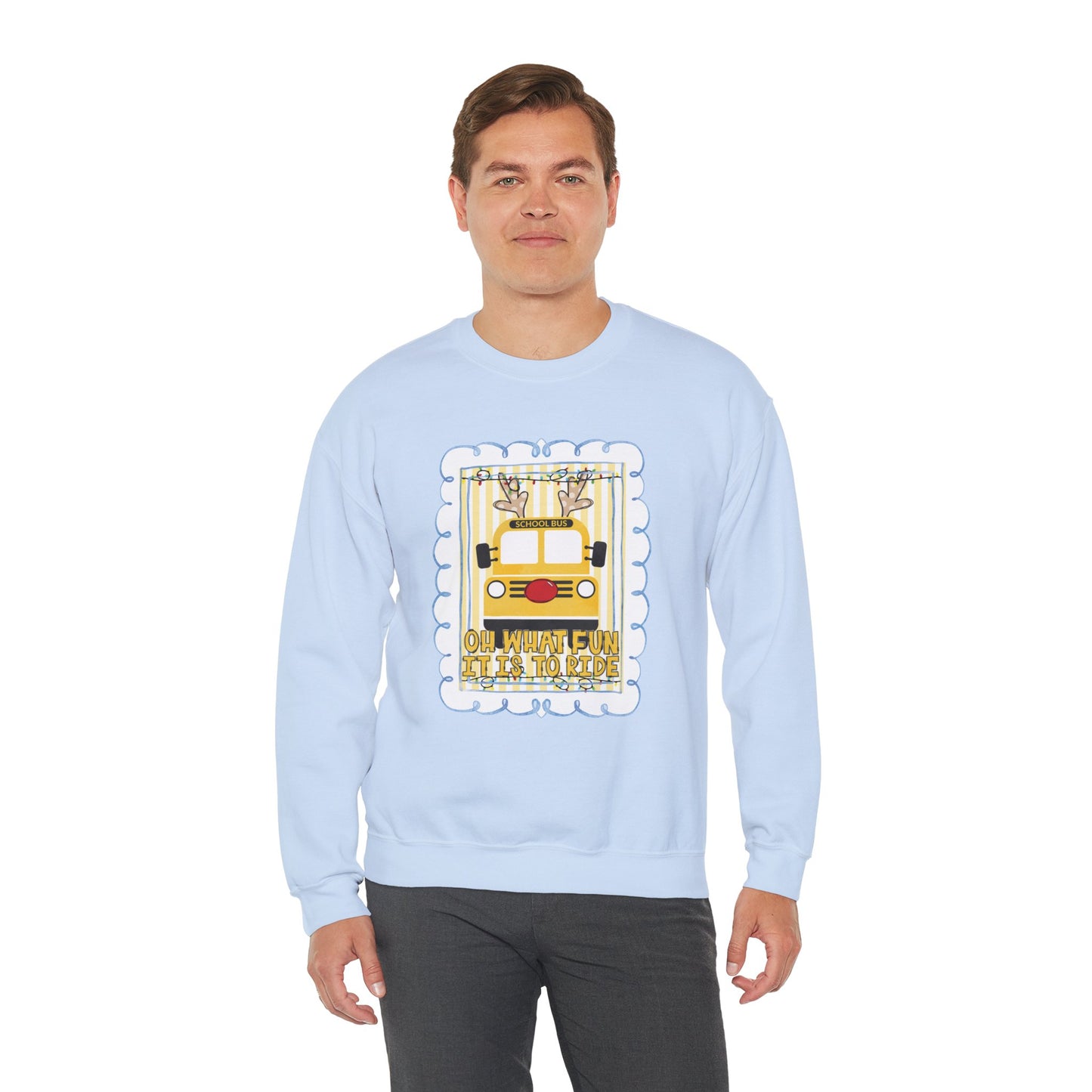 Christmas Bus Driver Sweatshirt - Gildan