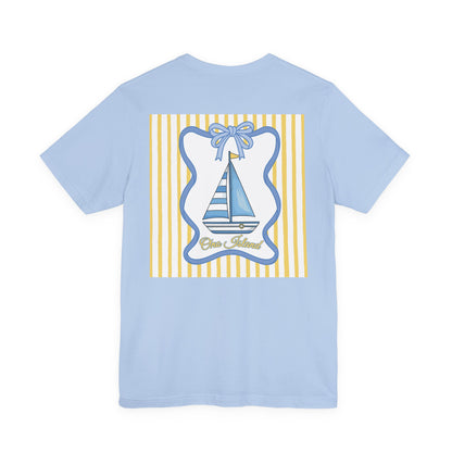 Adult Coquette Sailboat Tee - Bella Canvas