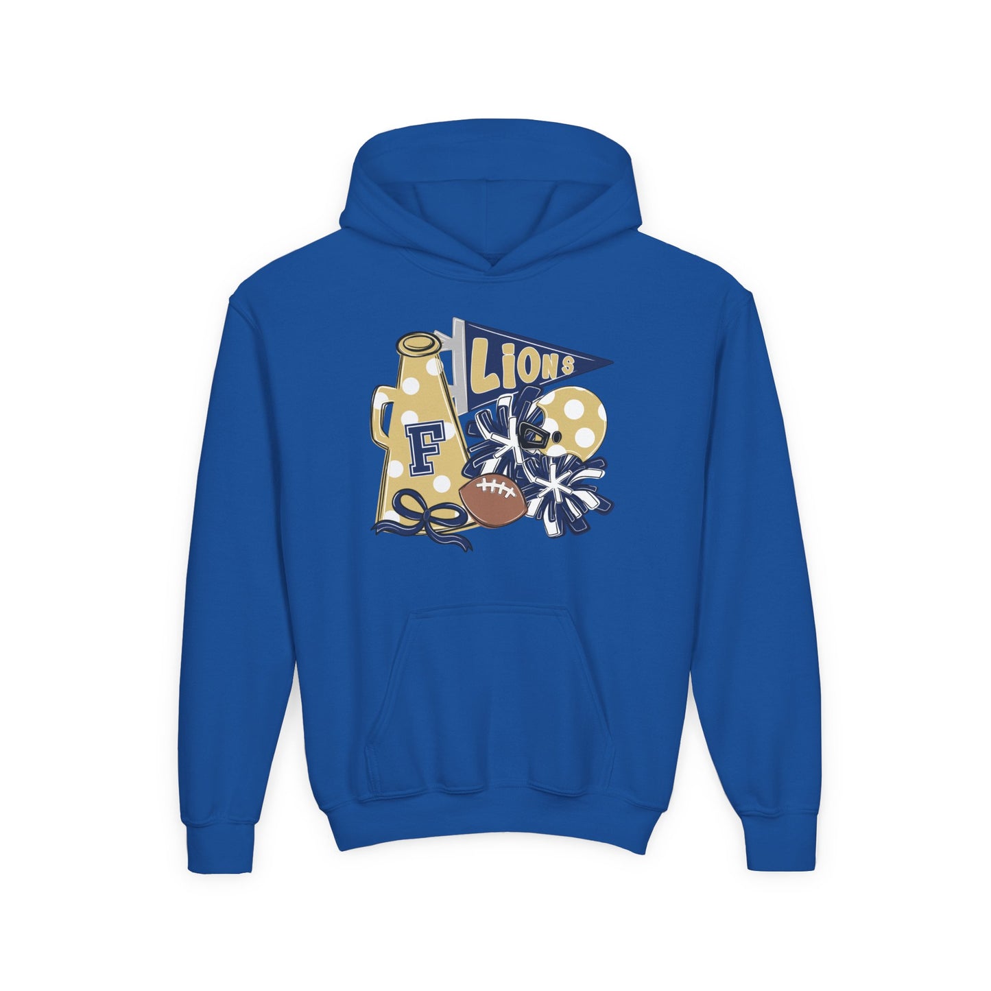 Youth Football Team Spirit Hoodie
