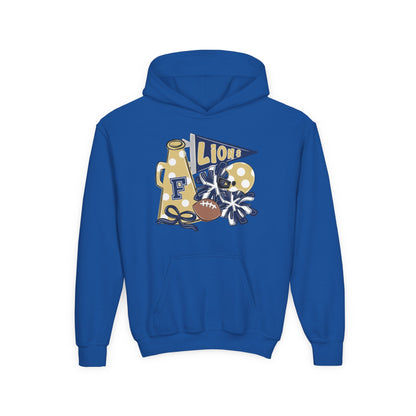 Youth Football Team Spirit Hoodie