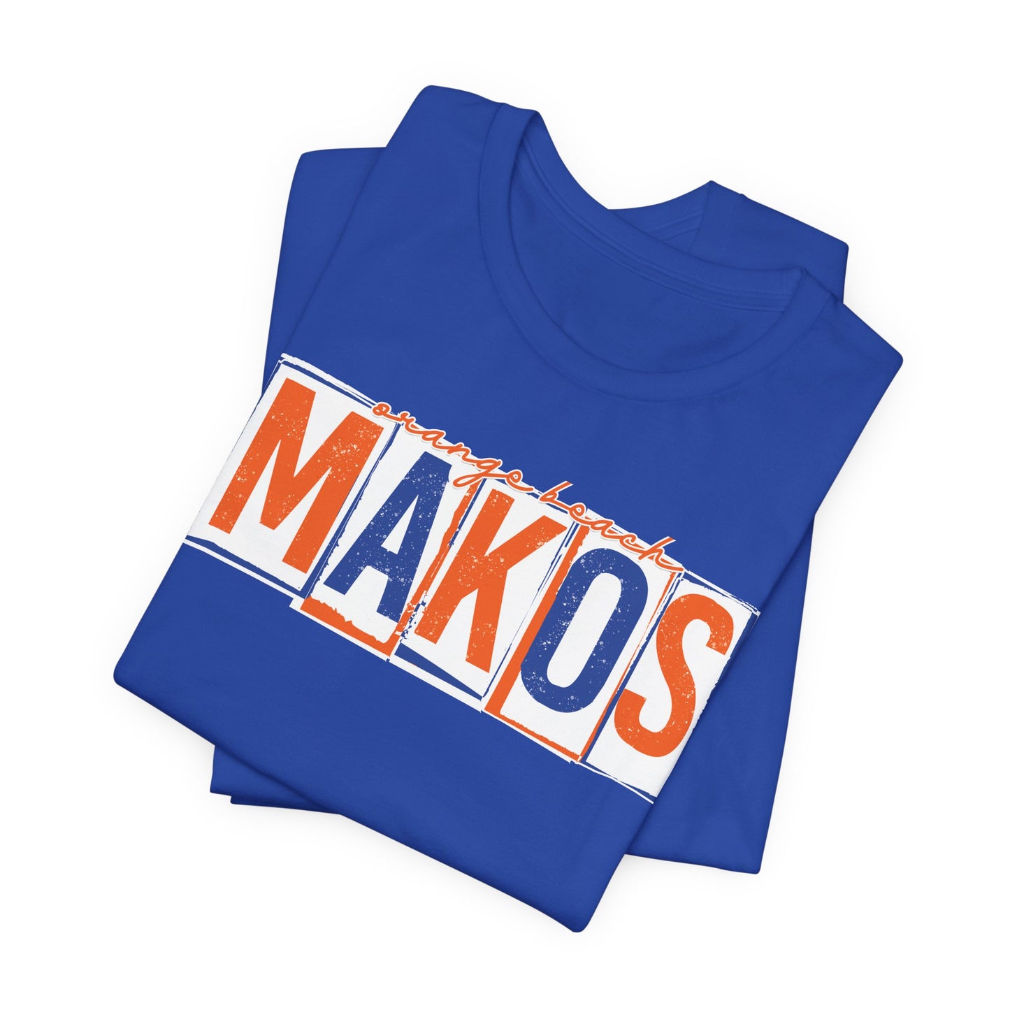 Adult Makos Block Tee - Bella Canvas