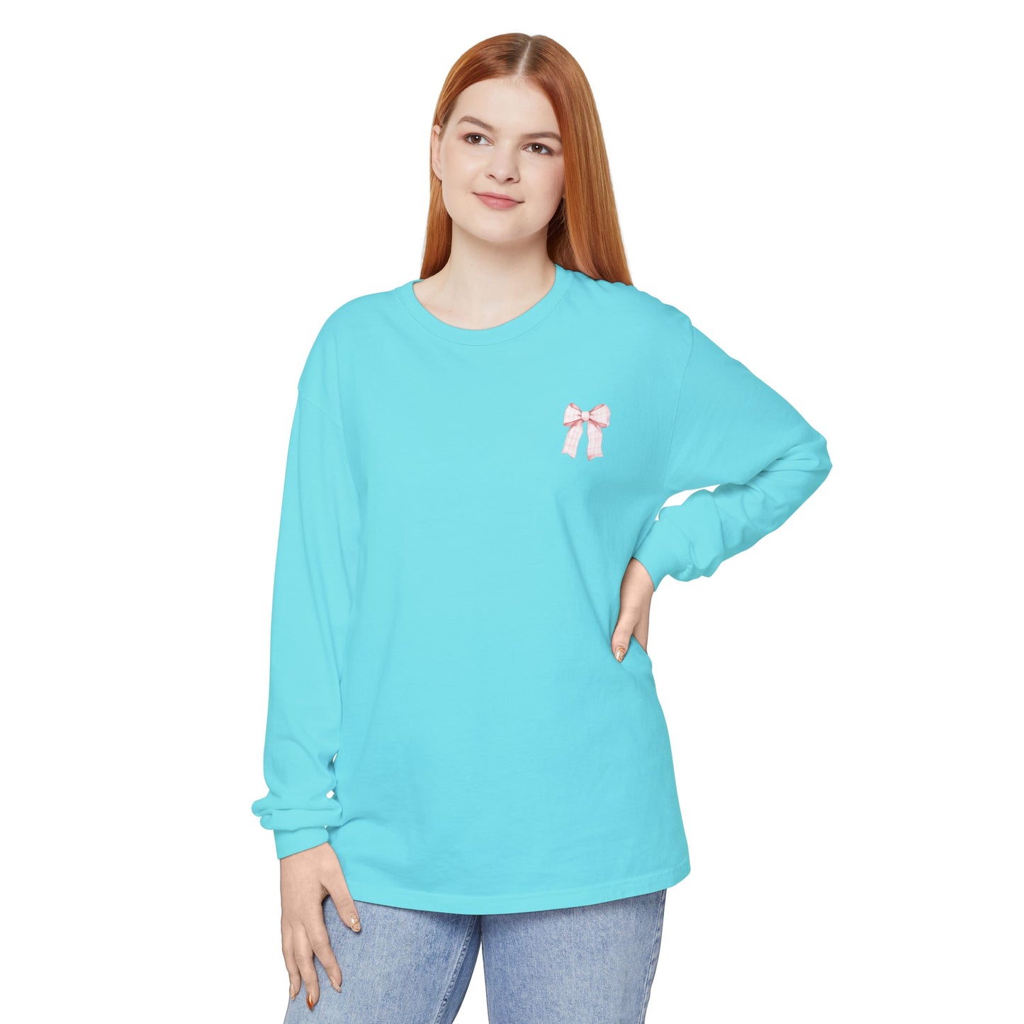 Holly Jolly Long Sleeve Tee - Comfort Colors