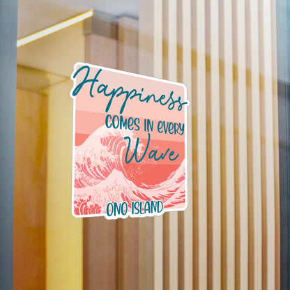 Ono Happiness Wave Vinyl Decals