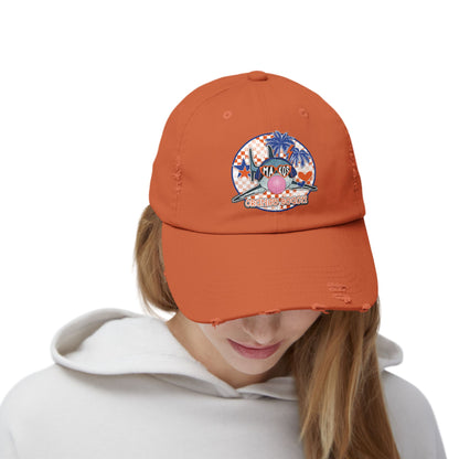 Bubble Poppin Makos Distressed Cap