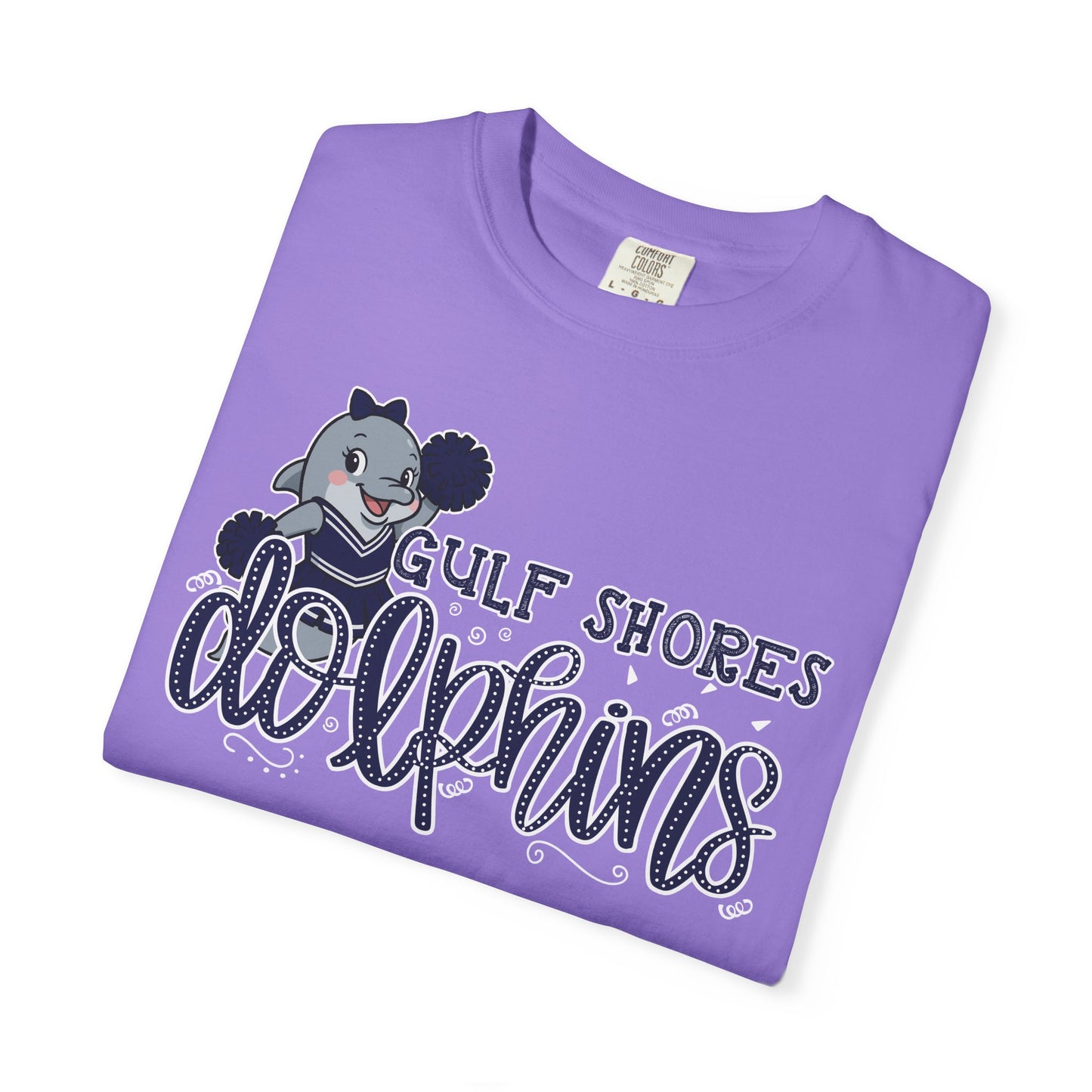 Dolphin Dots on Comfort Colors