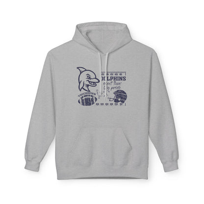 Dolphin Football Hoodie - Gildan