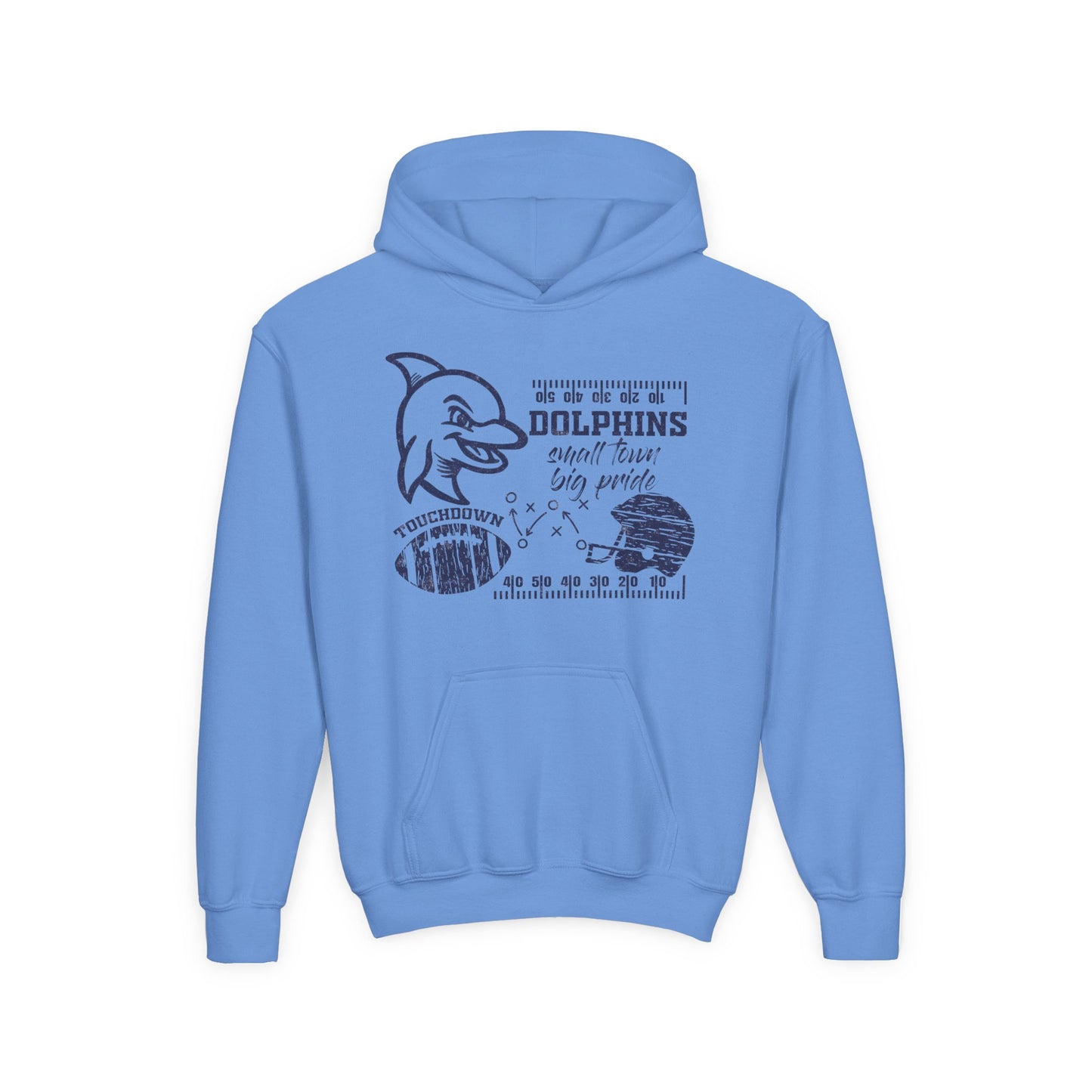 Youth Dolphin Fleece Hoodie -Gildan