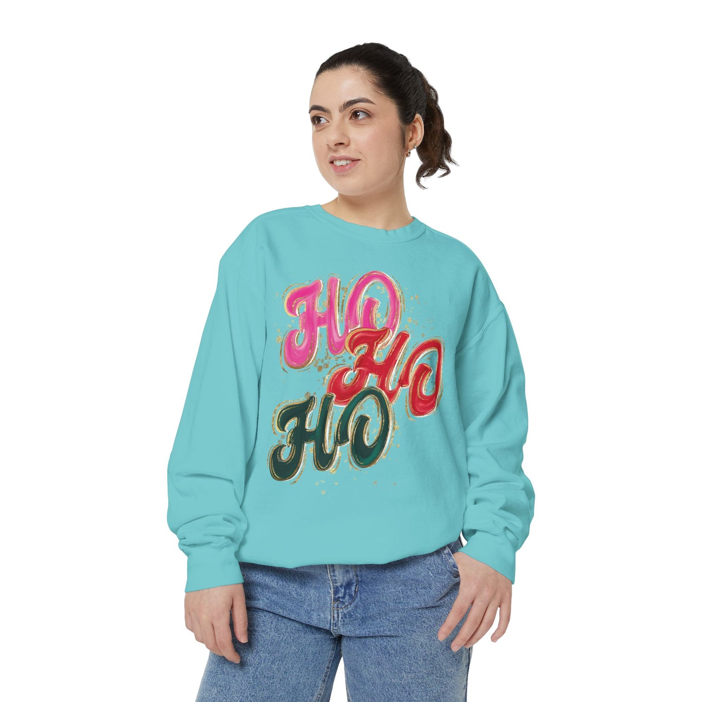 HO HO HO Sweatshirt Comfort Colors