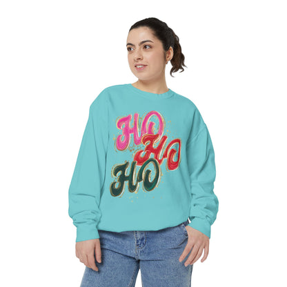 HO HO HO Sweatshirt Comfort Colors