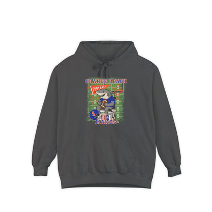 Adult Makos Tailgate Time Hoodie Comfort Colors