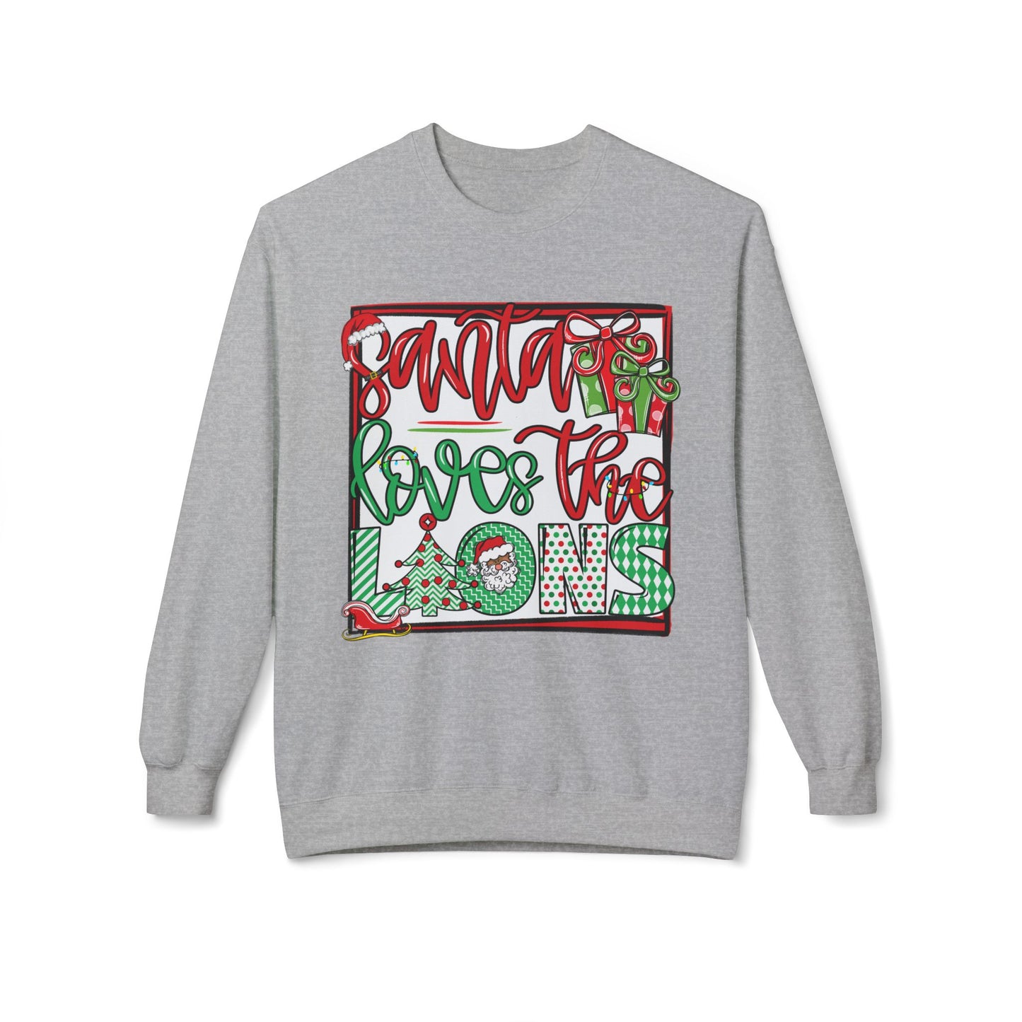 Adult Lions Christmas - Gildan