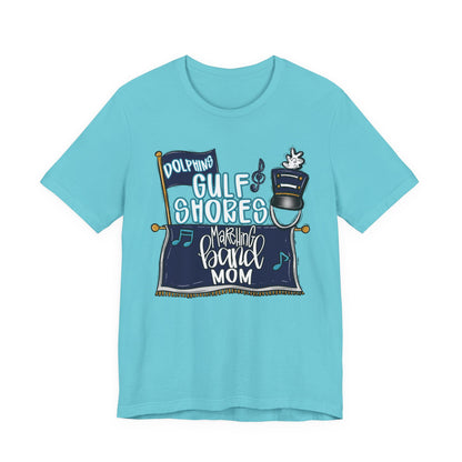 Adult Gulf Shores Band Mom Tee - Bella Canvas