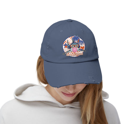 Bubble Poppin Makos Distressed Cap
