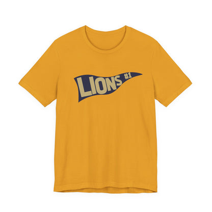 Adult #1 Lions Unisex Jersey Tee - Bella Canvas