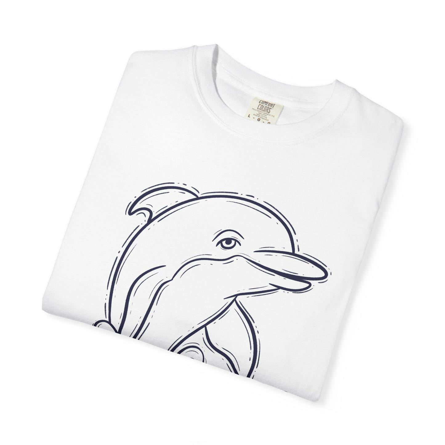 Adult Dolphins Sketch - Comfort Colors