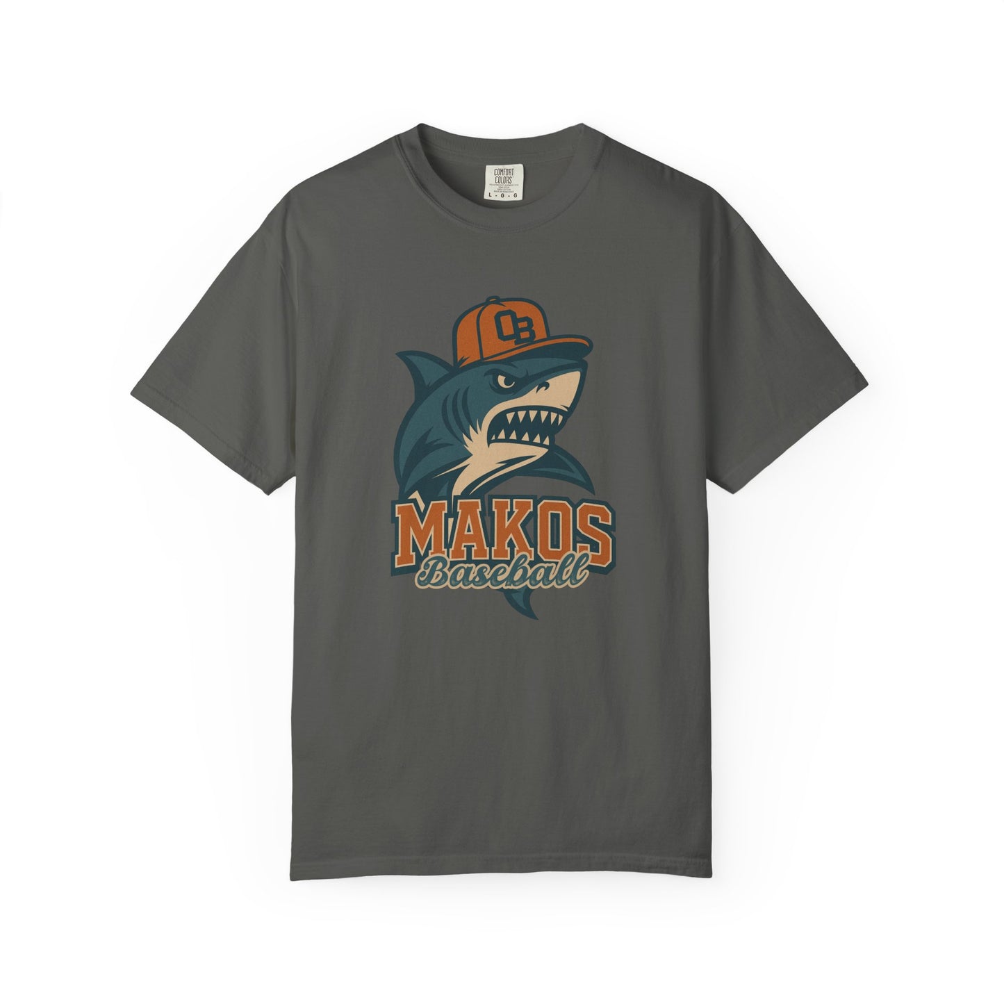 Adult Makos Baseball T-shirt - Comfort Colors
