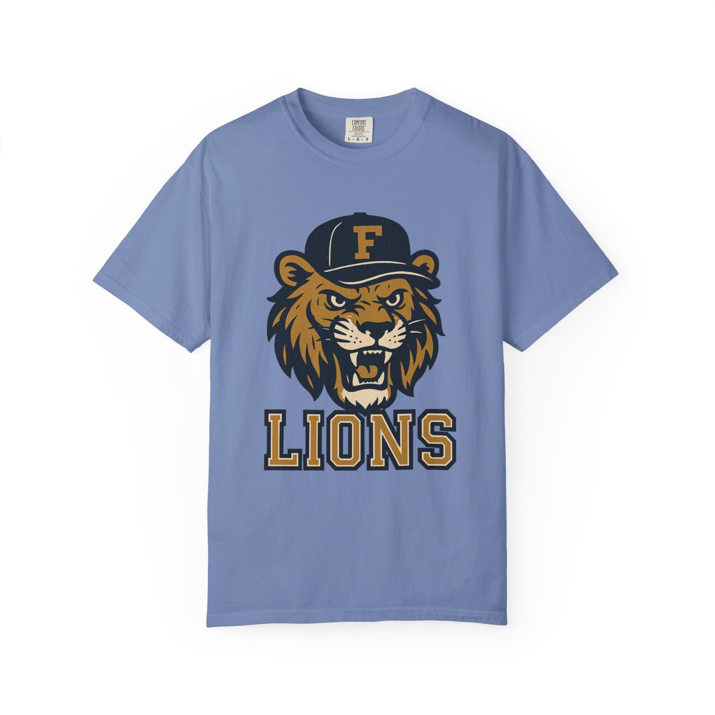 Adult Retro Roaring Lions T-Shirt - Comfort Colors
