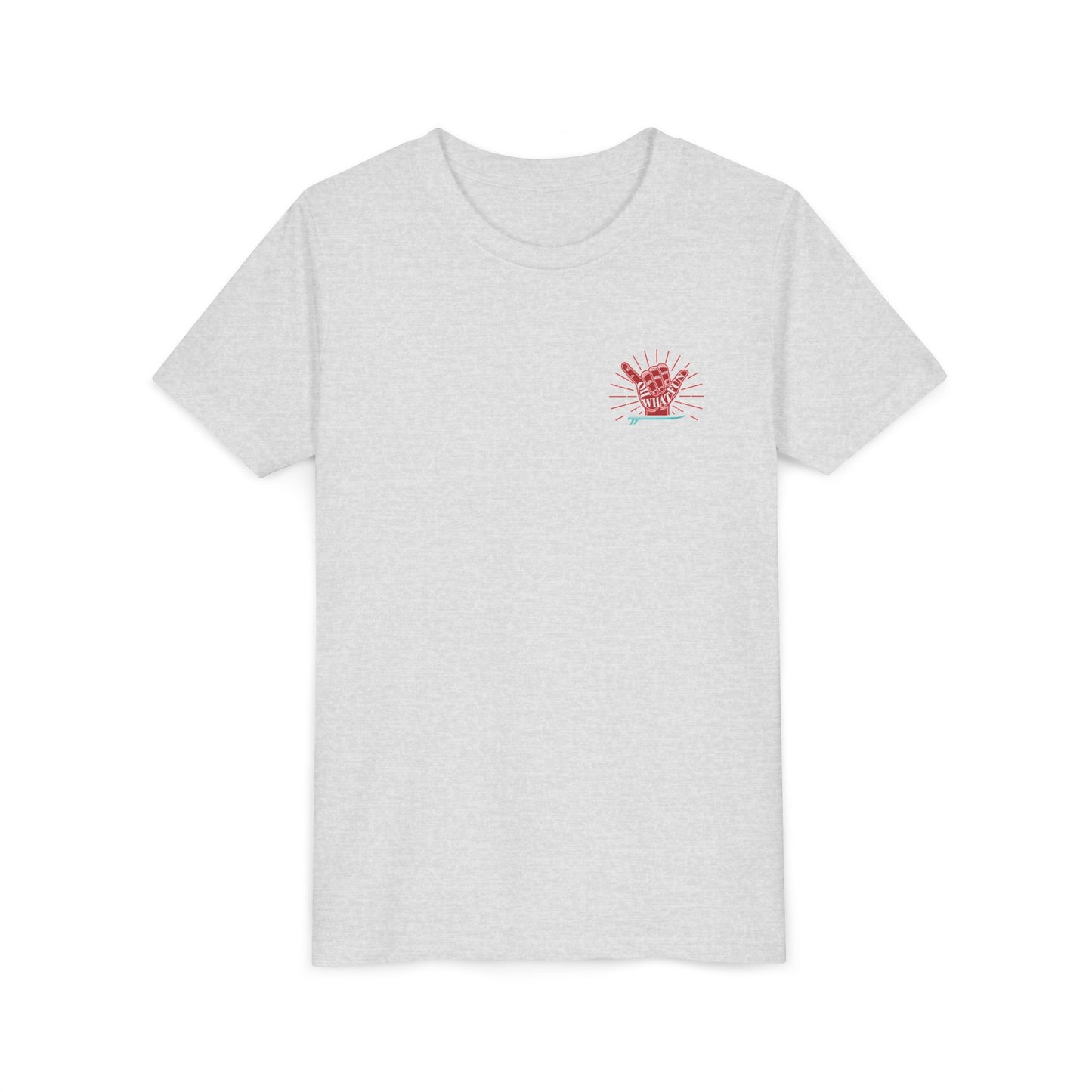 Youth Surfing Christmas Tee - Gildan