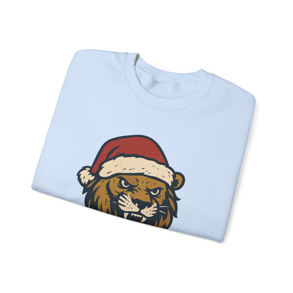 Merry Christmas Lions Sweatshirt — Gildan