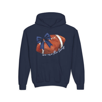 Youth Lions Coquette Football Hoodie