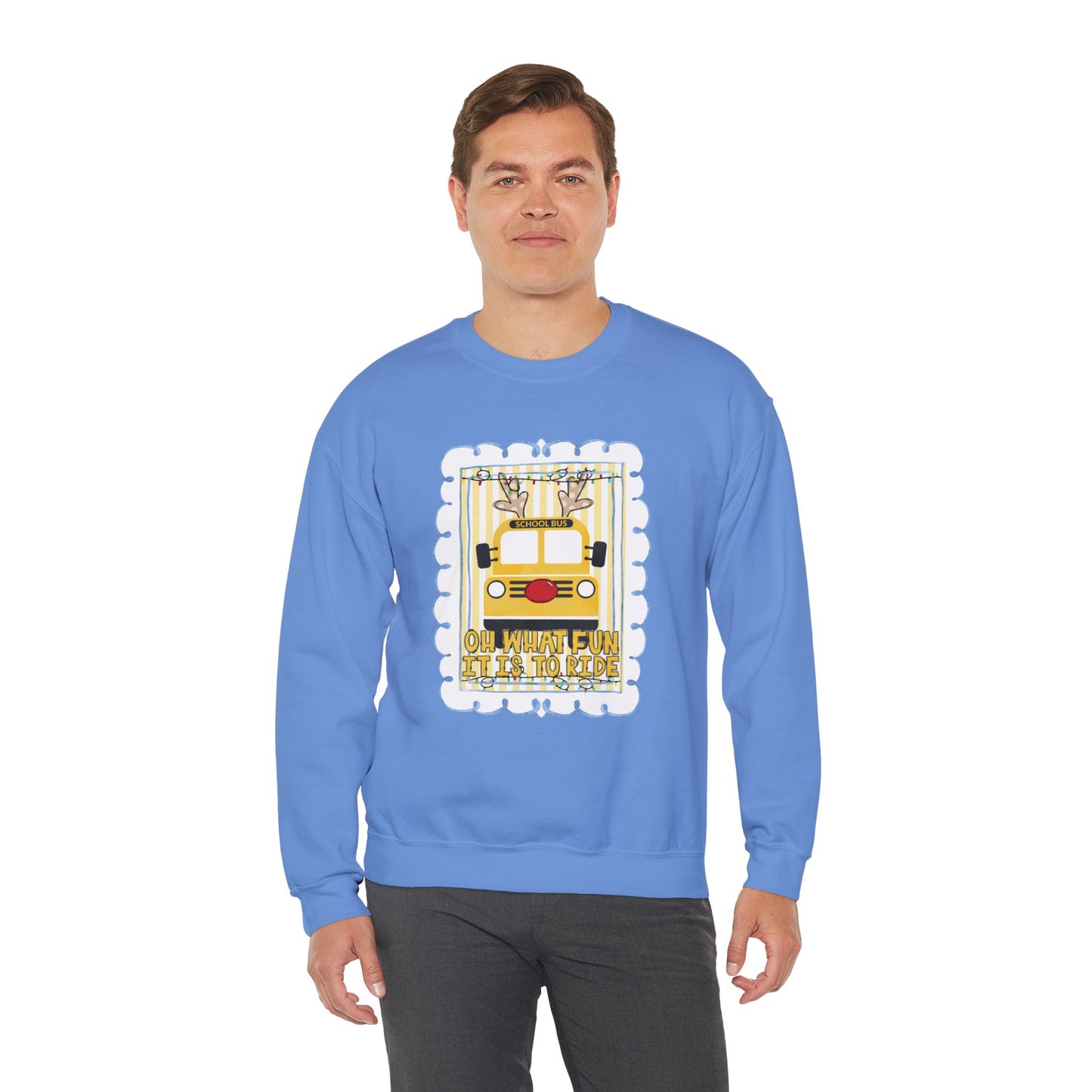 Christmas Bus Driver Sweatshirt - Gildan
