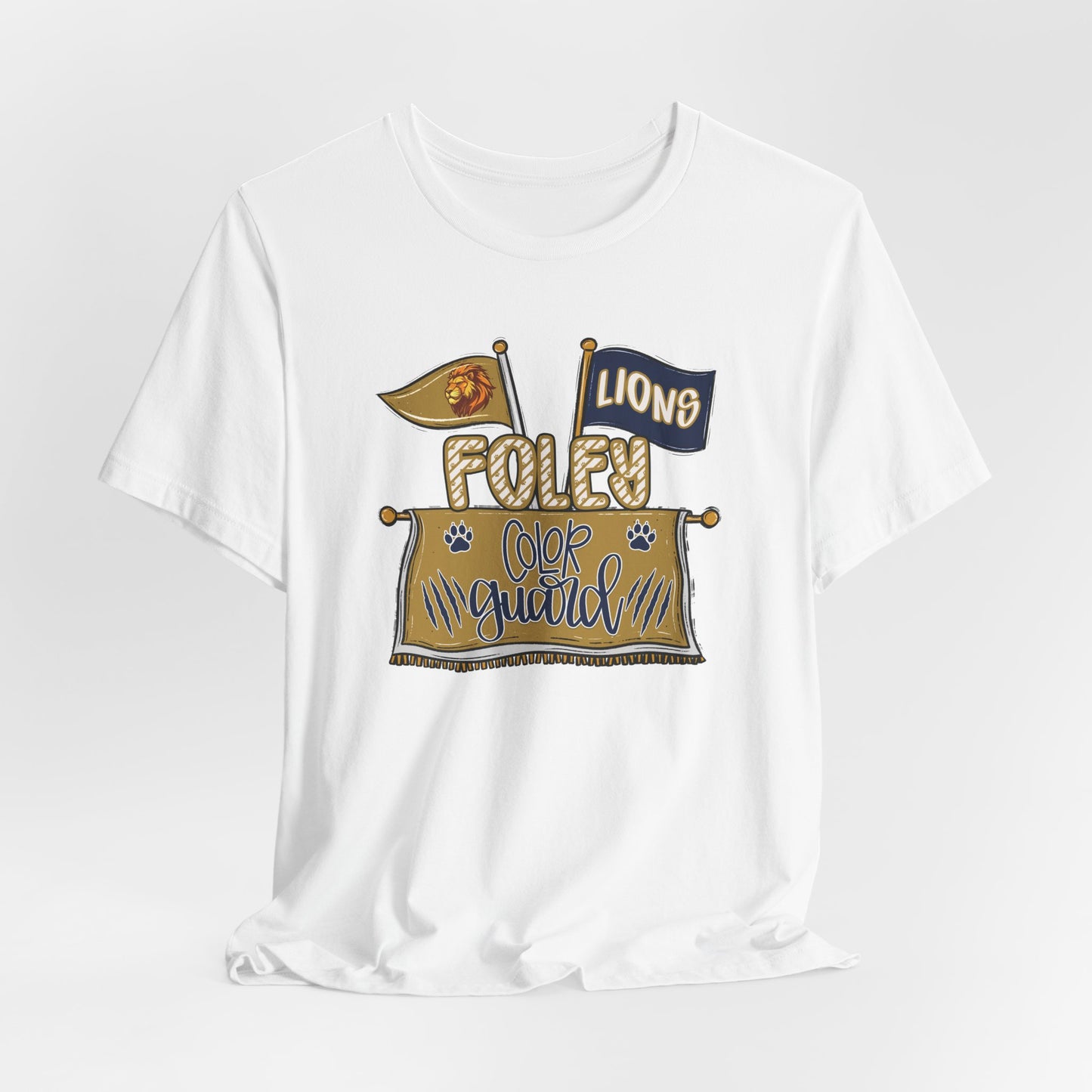 Foley Lions Color Guard Jersey Tee - Bella Canvas