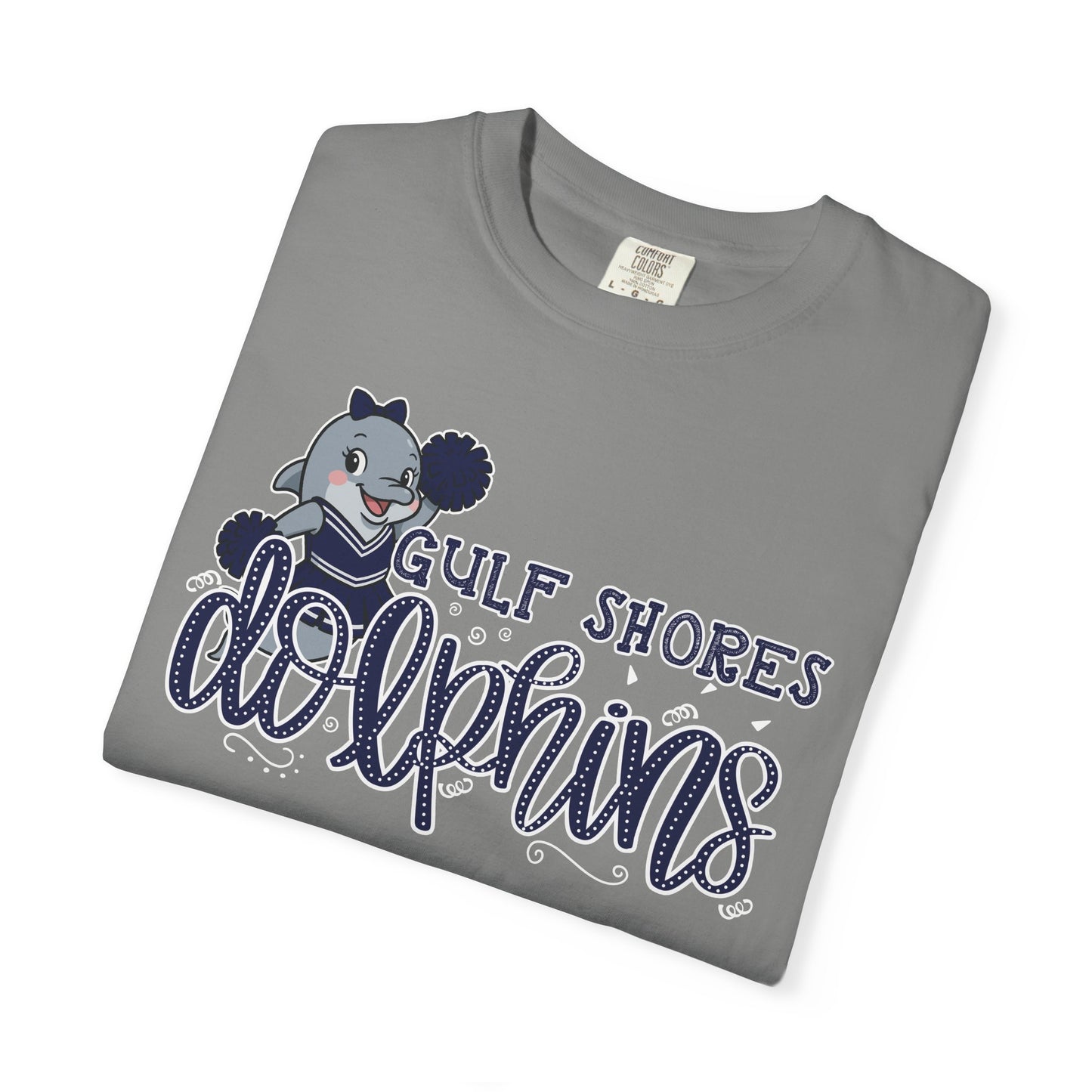 Dolphin Dots on Comfort Colors