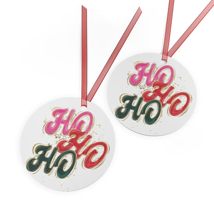 Ho Ho Ho two sided Ornament
