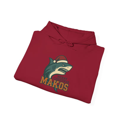 Merry Christmas Makos Hoodie - Gildan
