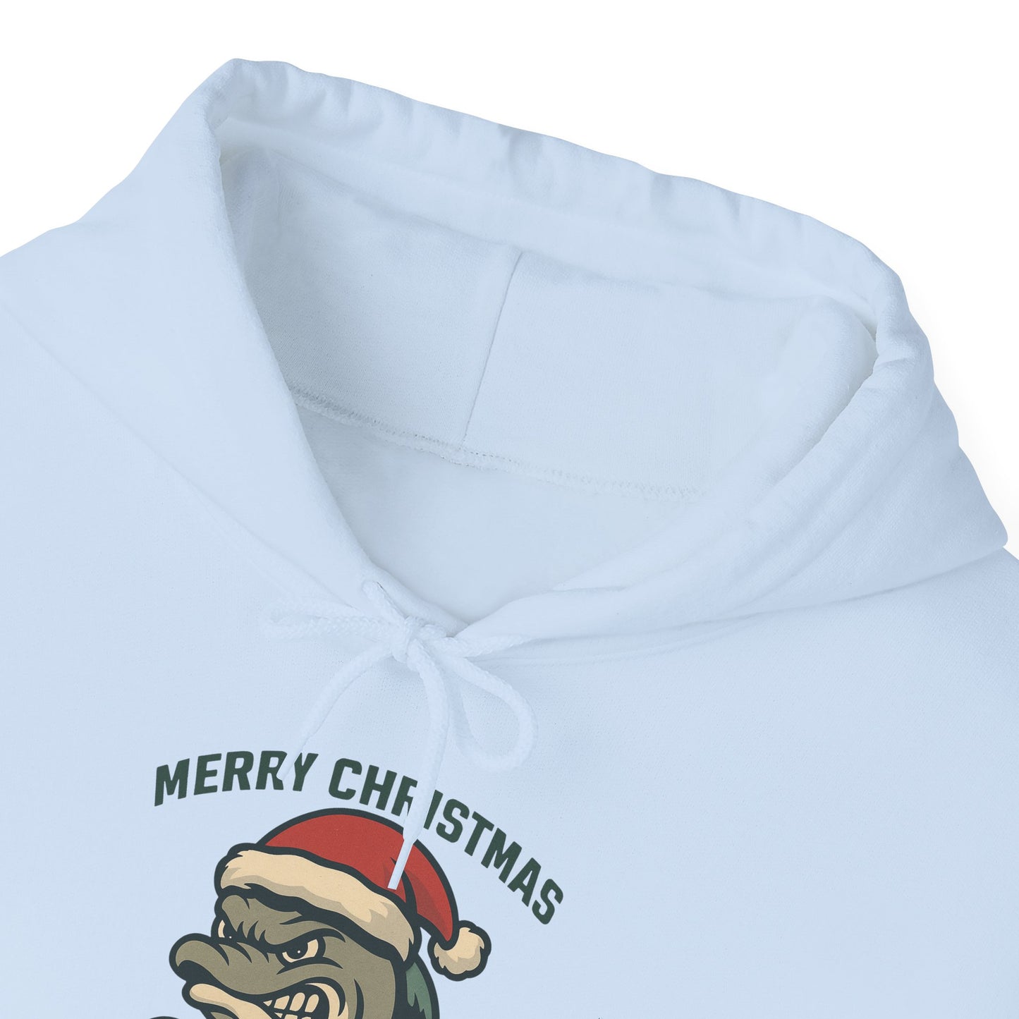 Merry Christmas Dolphin Hoodie - Gildan