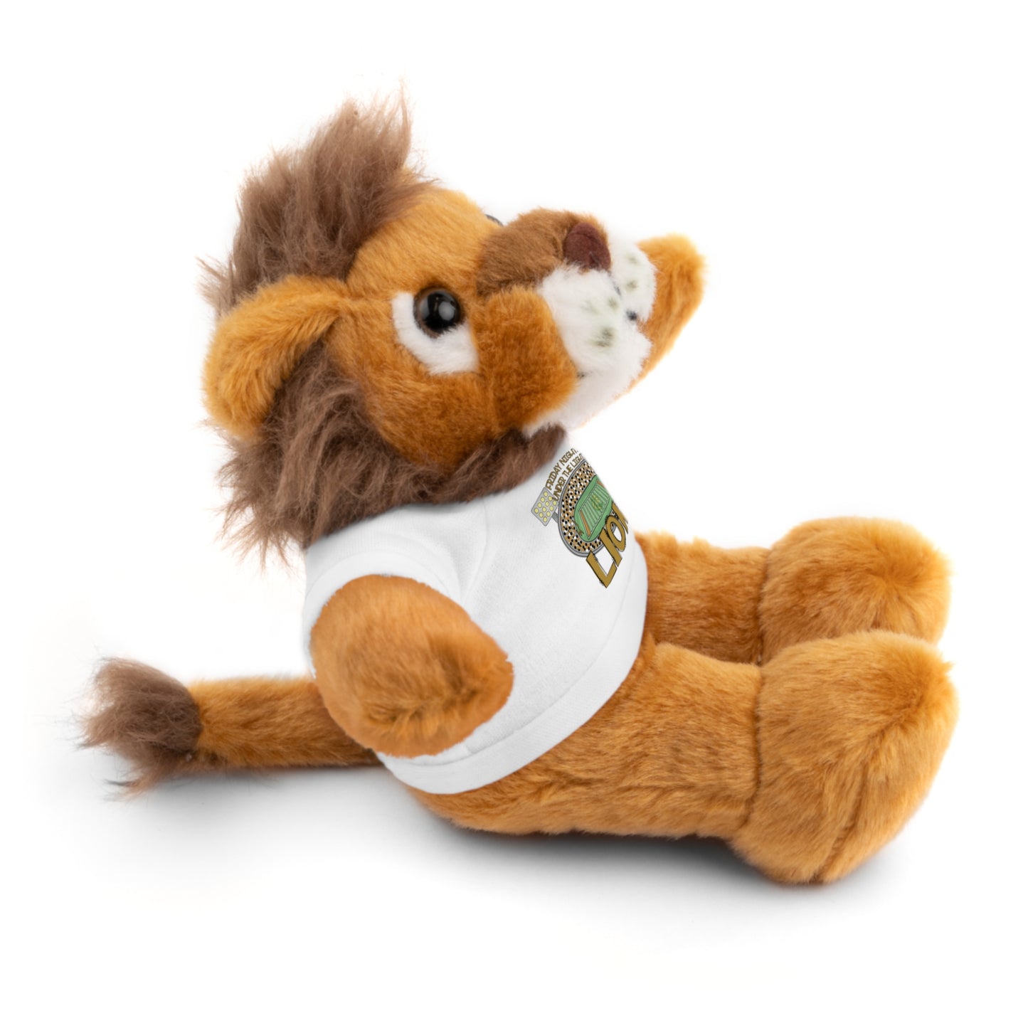 Stuffed Lion with Friday Night Lights Tee