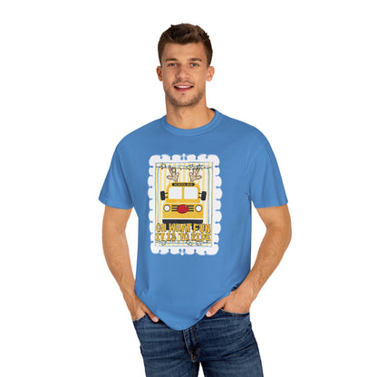 Christmas Bus Driver Tee - Comfort Colors