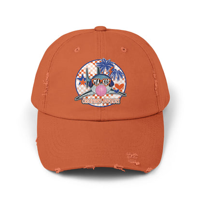 Bubble Poppin Makos Distressed Cap