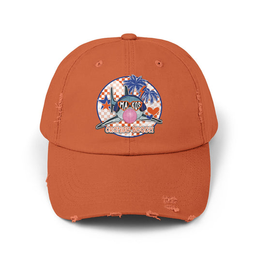 Bubble Poppin Makos Distressed Cap