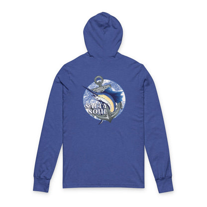 Adult Ono Salty Soul Hooded Long Sleeve Tee -Bella Canvas