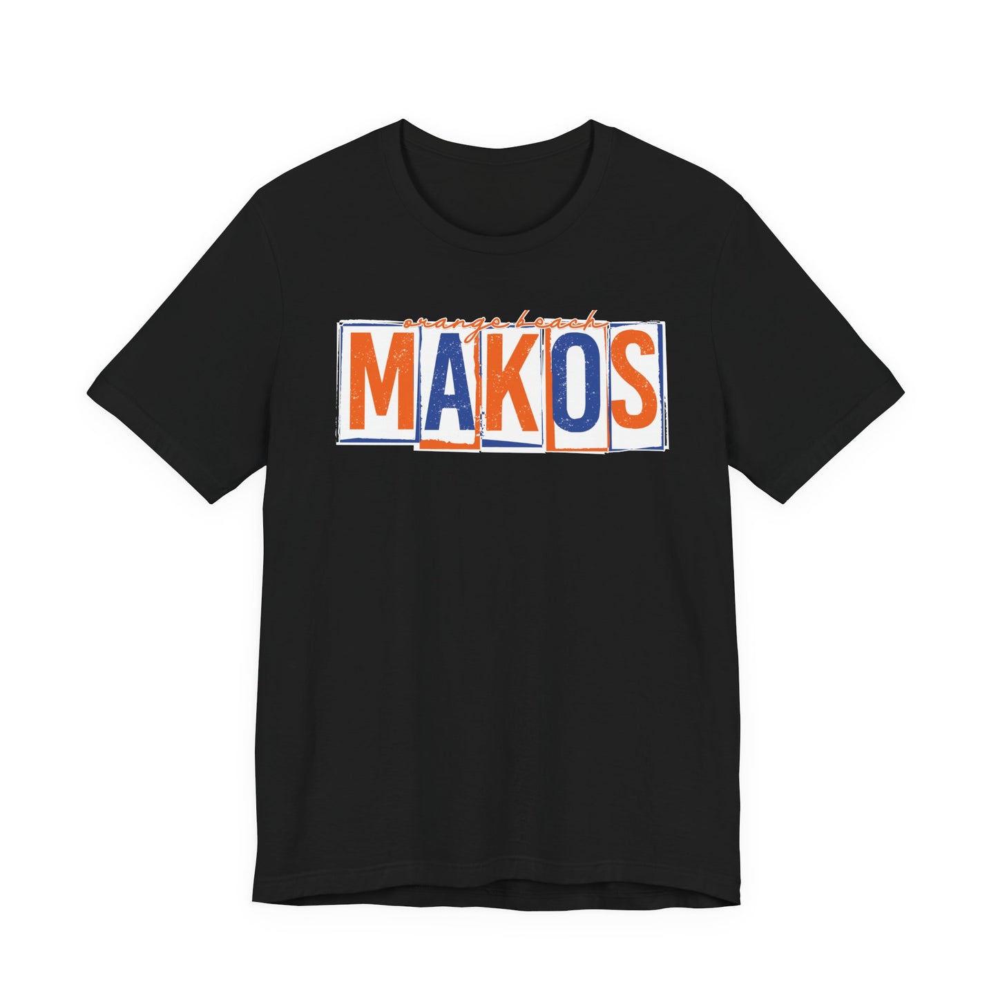 Adult Makos Block Tee - Bella Canvas