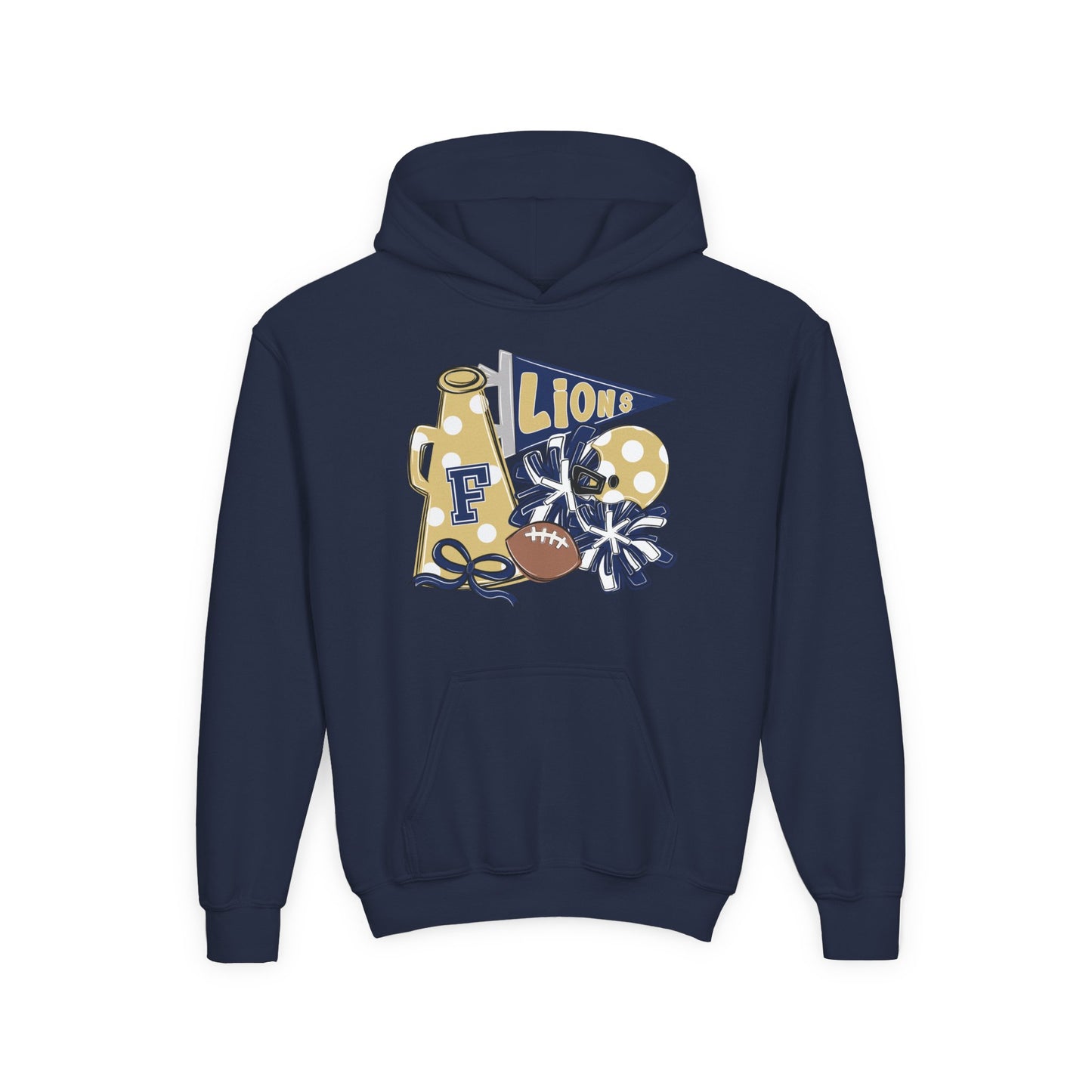 Youth Football Team Spirit Hoodie