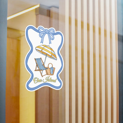 Beachy Ono Island Vinyl Decals