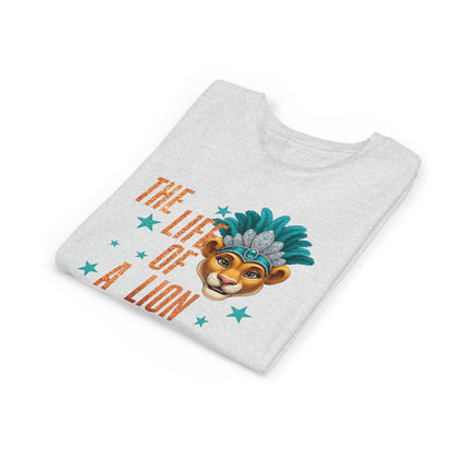 Life of a Lion Faux Glitter - Bella Canvas