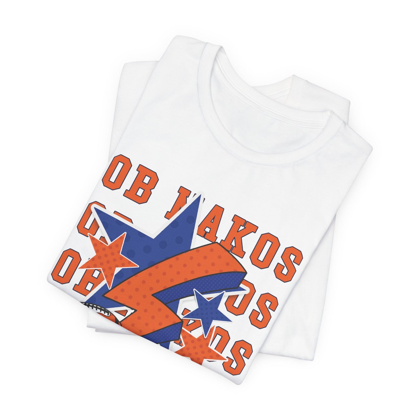 Adult Makos Lightning Football Tee - Bella Canvas