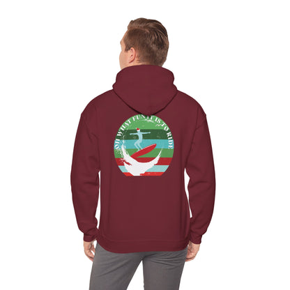 Adult Christmas Surf Hoodie - Gildan