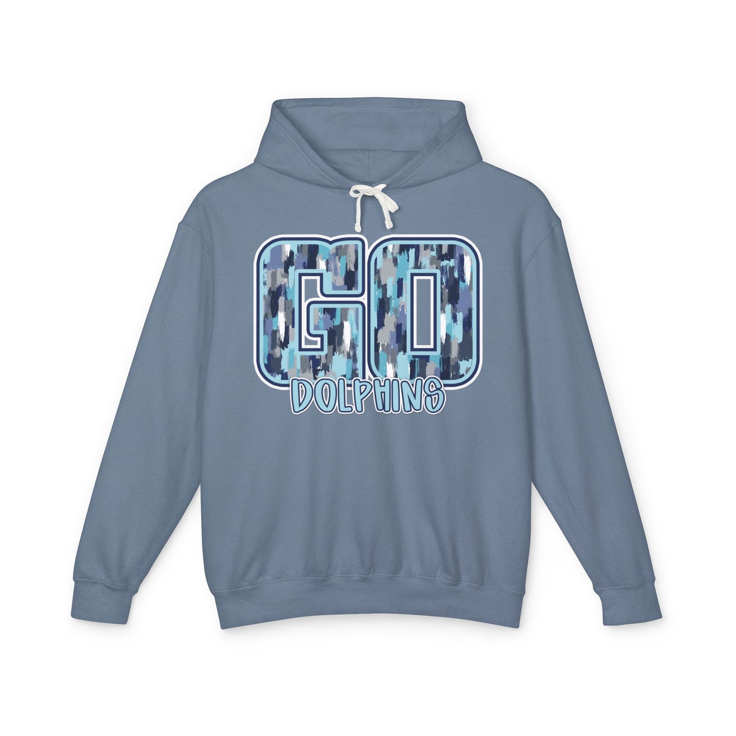 Adult Go Dolphins Hoodie - Comfort Colors
