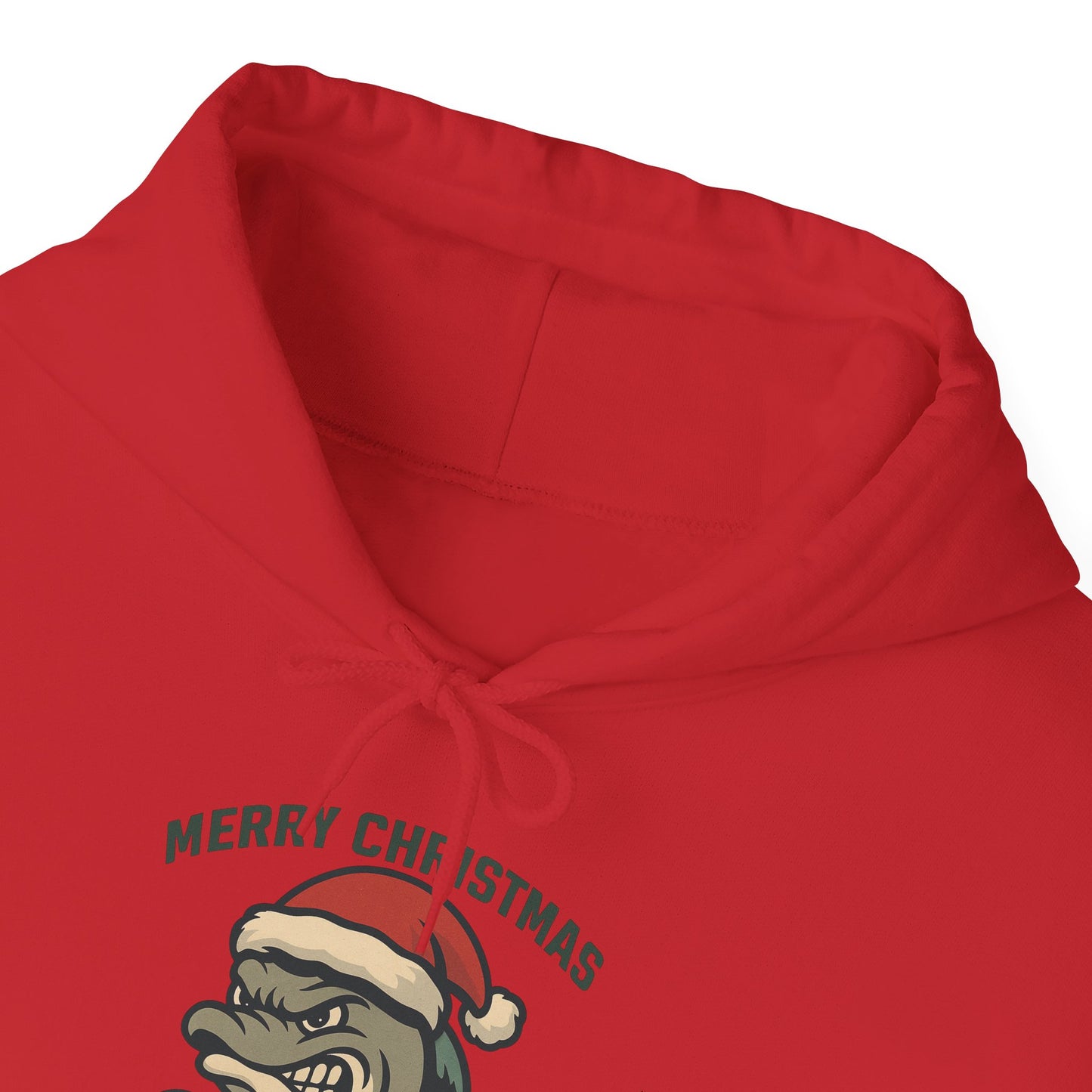 Merry Christmas Dolphin Hoodie - Gildan