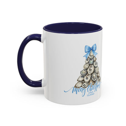 Ono Island Christmas Oyster Tree Mug