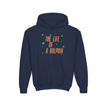 Life of a Dolphin FAUX glitter - Bella Canvas