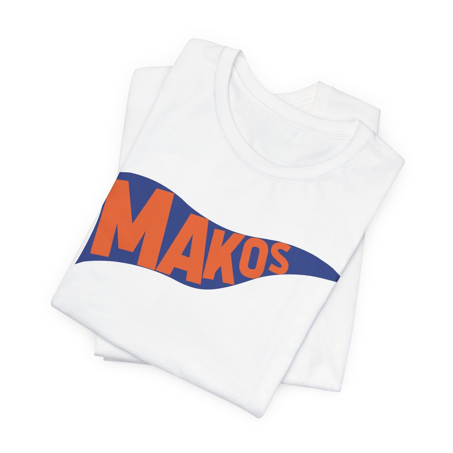 Adult Makos Pennant Unisex Jersey Tee - Bella Canvas