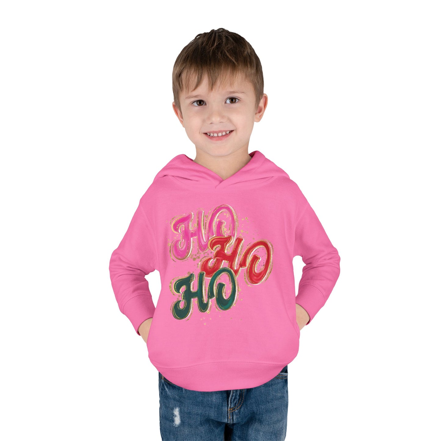 Toddler HO HO HO Hoodie - Rabbit Skins Brand