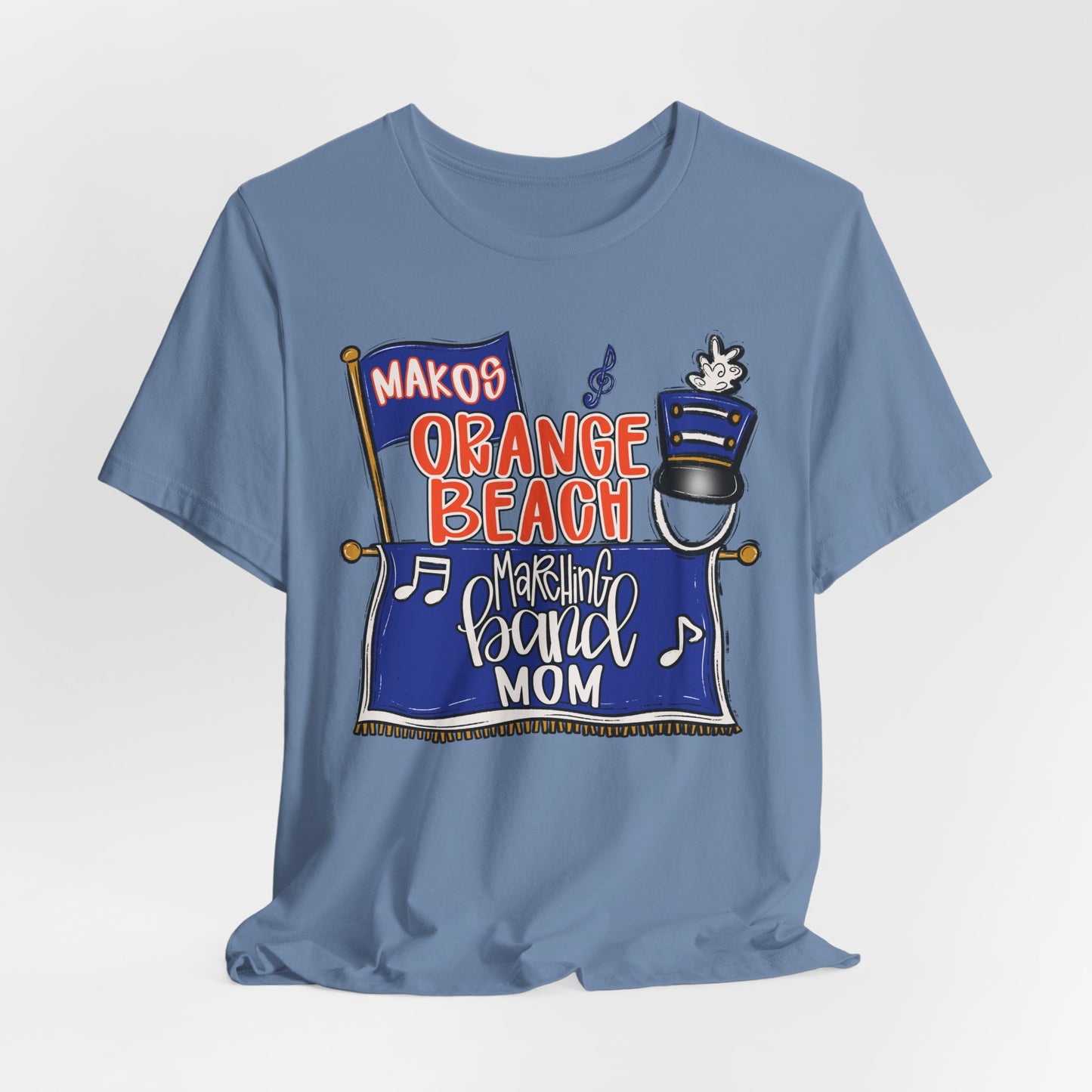 Adult Makos Marching Band Mom - Bella Canvas