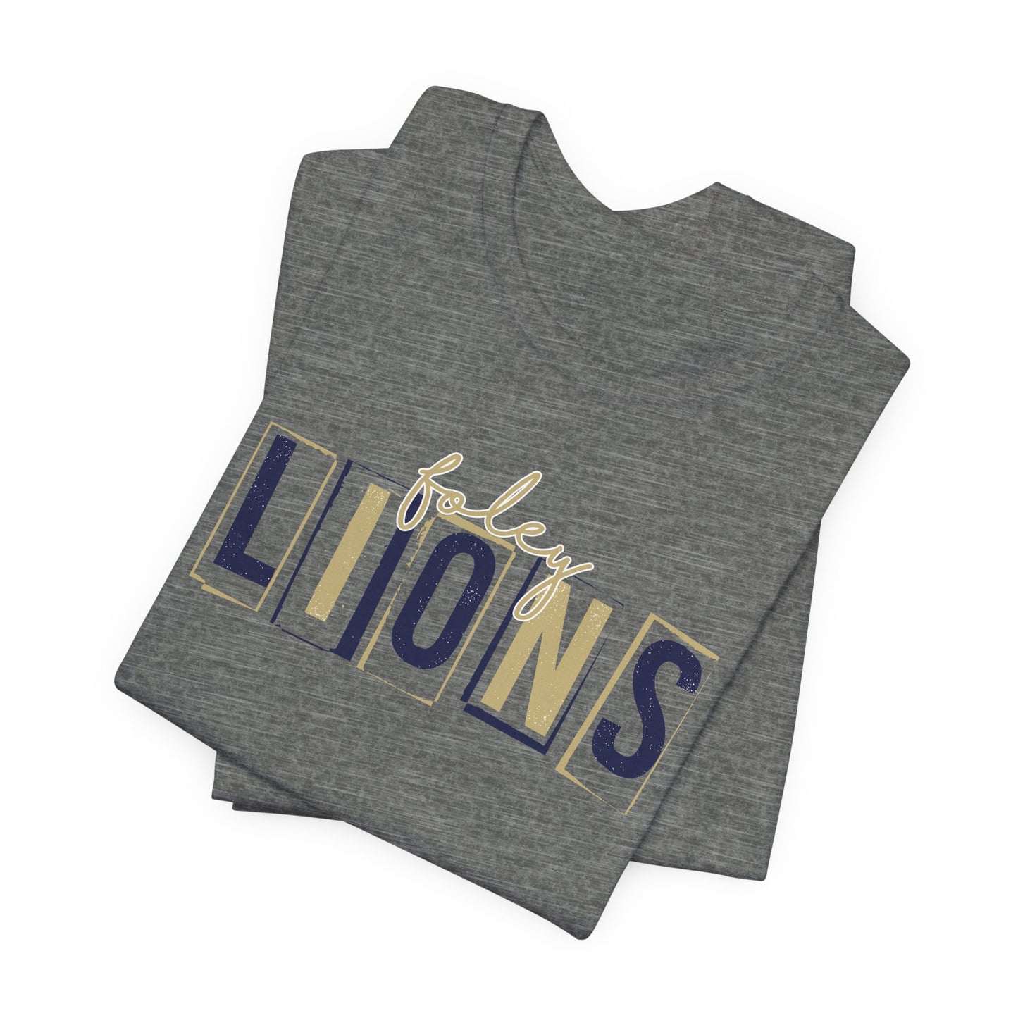 Foley Lions Boxy Tee - Bella Canvas