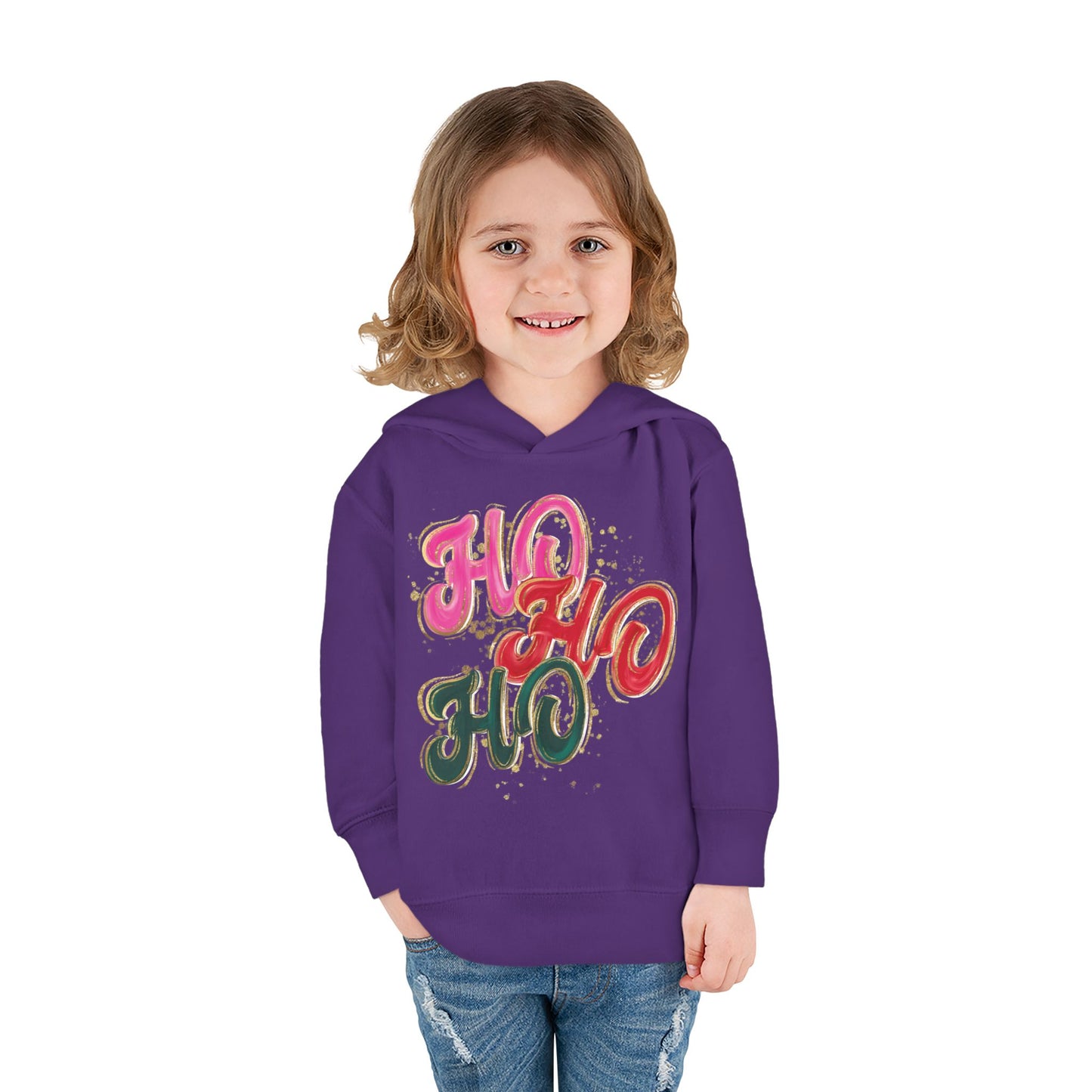 Toddler HO HO HO Hoodie - Rabbit Skins Brand